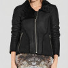 ALASKA by Vorteleather — Women’s Shearling Biker Jacket