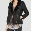 ALASKA by Vorteleather — Women’s Shearling Biker Jacket