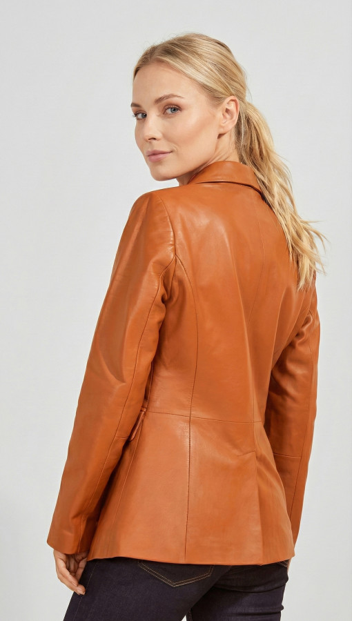 ALPINA by Vorteleather — Women's Leather Blazer