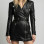 AMAZONIA by Vorteleather — Women's Long Leather Jacket