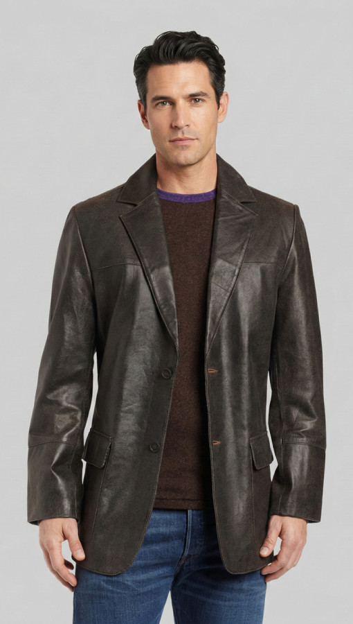 APOLLO by Vorteleather — Men's Leather Blazer