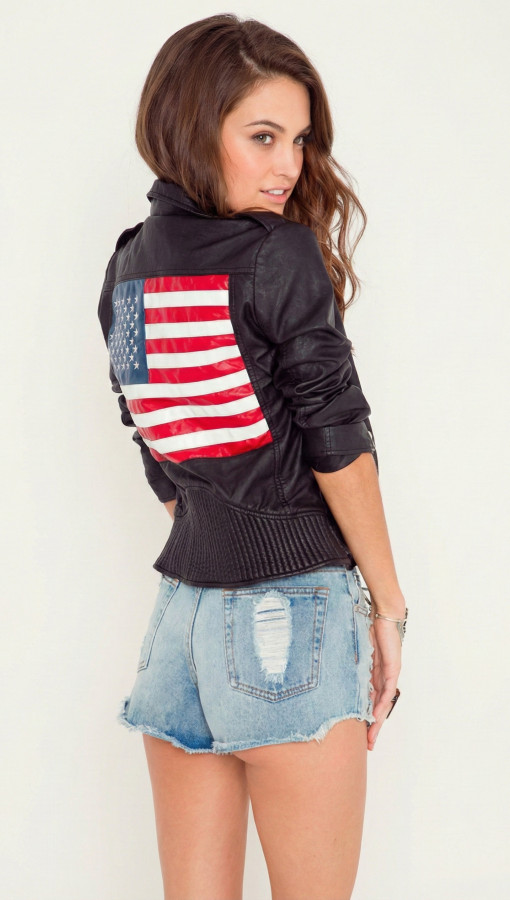 ARIZONA by Vorteleather — Women's Custom Leather Biker Jacket