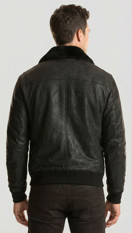 AVIATOR II by Vorteleather — Men's Shearling Jacket