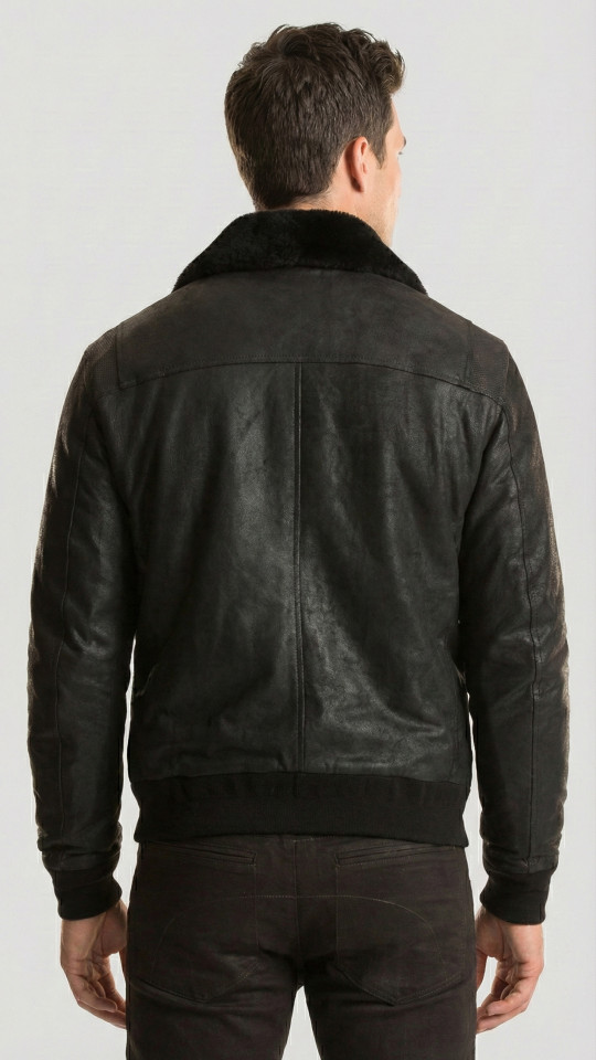 AVIATOR II by Vorteleather — Men's Shearling Jacket