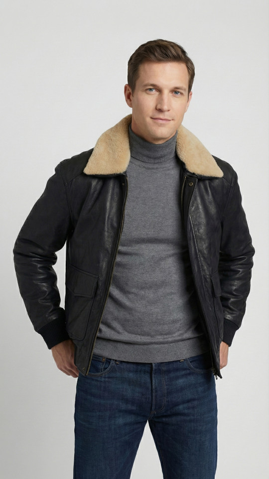 B-52 by Vorteleather — Men's Leather Jacket