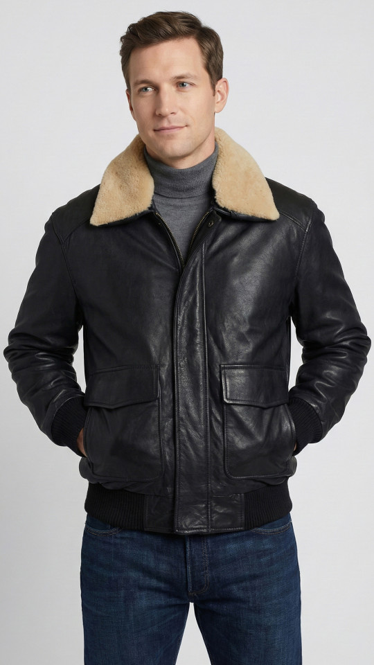 B-52 by Vorteleather — Men's Leather Jacket