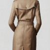 BARCELONA by Vorteleather — Women's Shearling Trench Coat