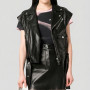 BLACK ROCK by Vorteleather — Women's Leather Vest