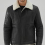BUMBLEBEE by Vorteleather — Men's Shearling Jacket