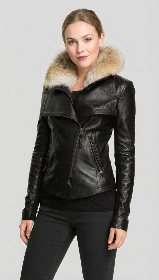 CALIPSO by Vorteleather — Women's Leather Transformer Jacket
