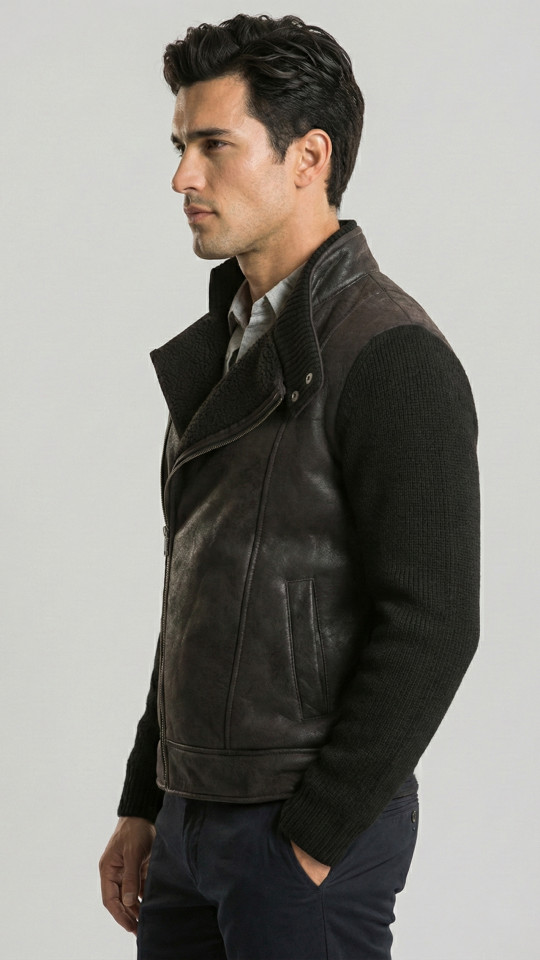 CHALLENGER by Vorteleather — Men's Shearling Jacket