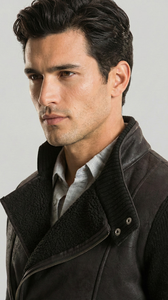 CHALLENGER by Vorteleather — Men's Shearling Jacket