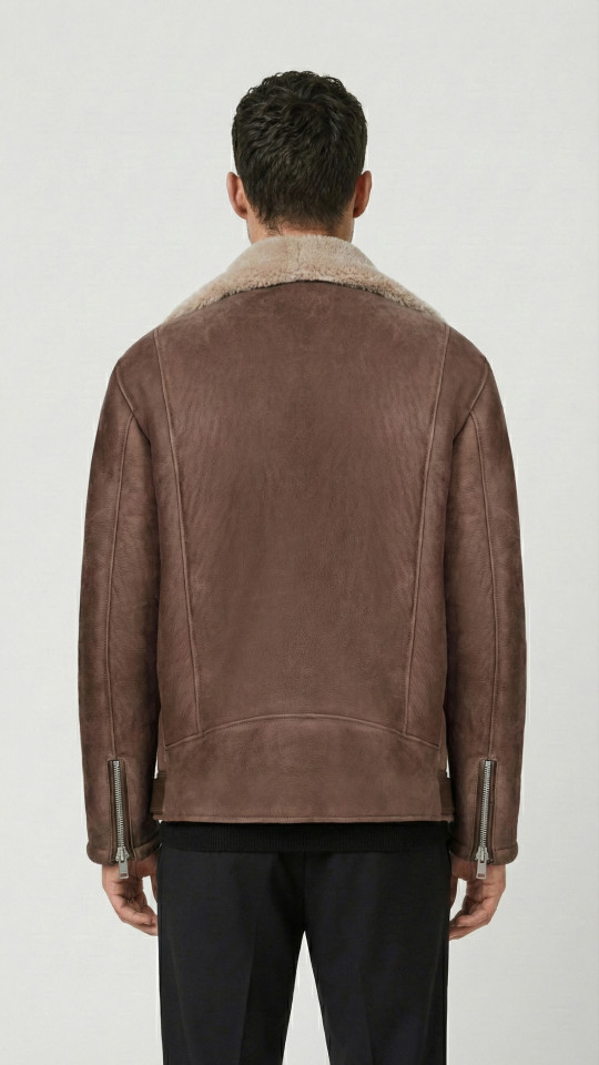 CHIRON by Vorteleather — Men's Shearling Jacket