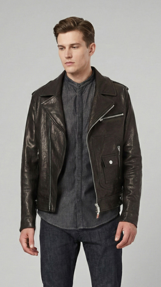 CHOPPER by Vorteleather — Men's Leather Jacket