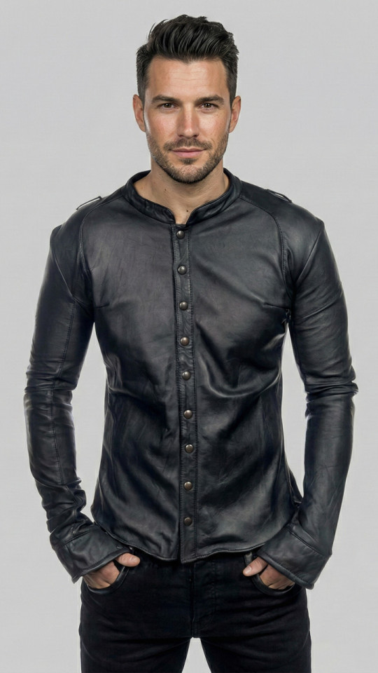 CORDOBA by Vorteleather — Men's Leather Shirt