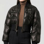 DENALI by Vorteleather — Women's Puffer Leather Jacket
