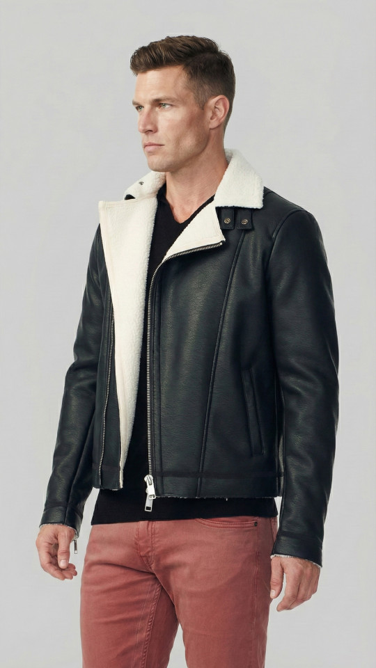 DESPERADO by Vorteleather — Men's Shearling Jacket