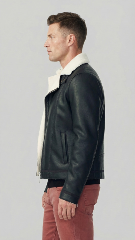 DESPERADO by Vorteleather — Men's Shearling Jacket