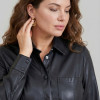 ELLEN by Vorteleather — Women's Leather Shirt
