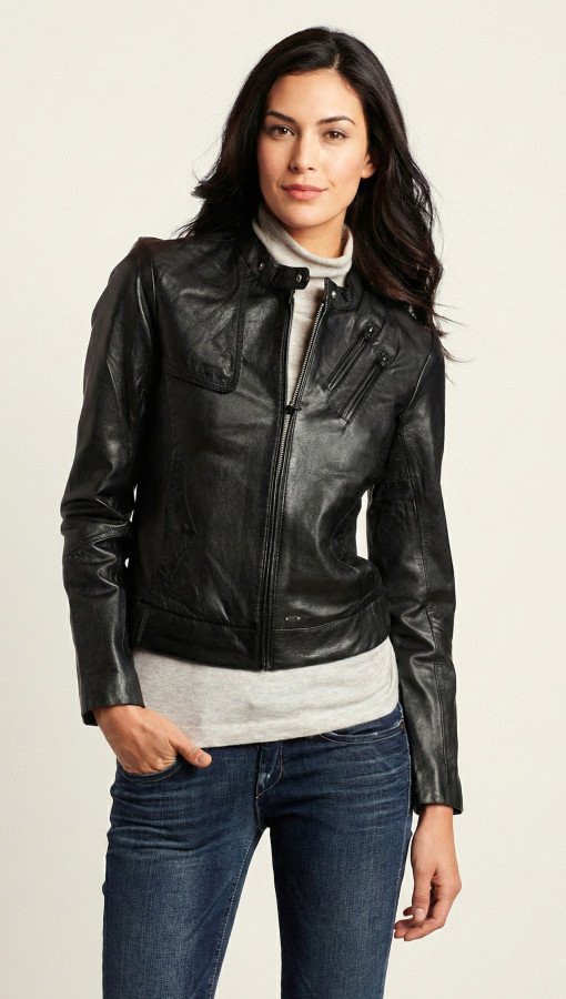 ENIGMA by Vorteleather — Women's Leather Jacket