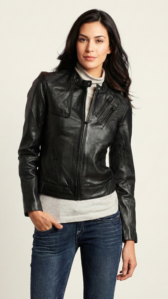 ENIGMA by Vorteleather — Women's Leather Jacket