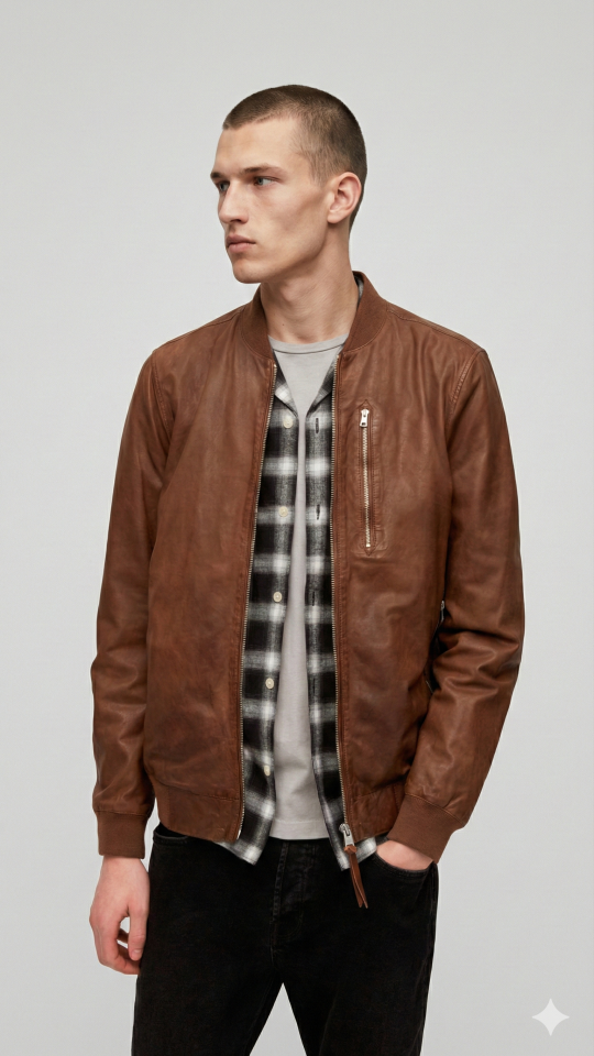 HECTOR by Vorteleather — Men's Leather Jacket