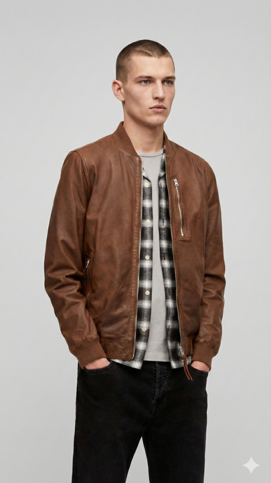 HECTOR by Vorteleather — Men's Leather Jacket