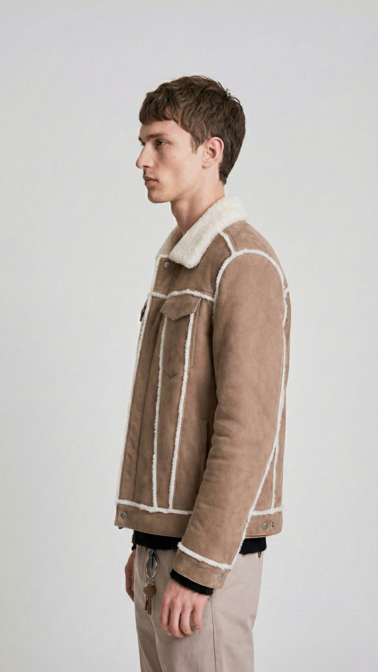 HELICON by Vorteleather — Men's Shearling Jacket