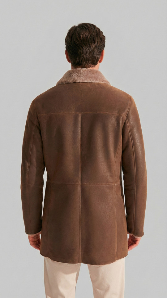 HERMES by Vorteleather — Men's Shearling Coat