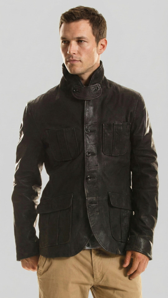 HUDSON by Vorteleather — Men's Leather Jacket