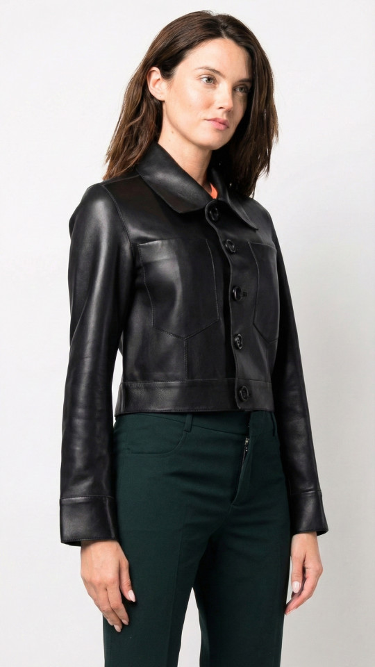 IMPREZA by Vorteleather — Women’s Leather Jacket