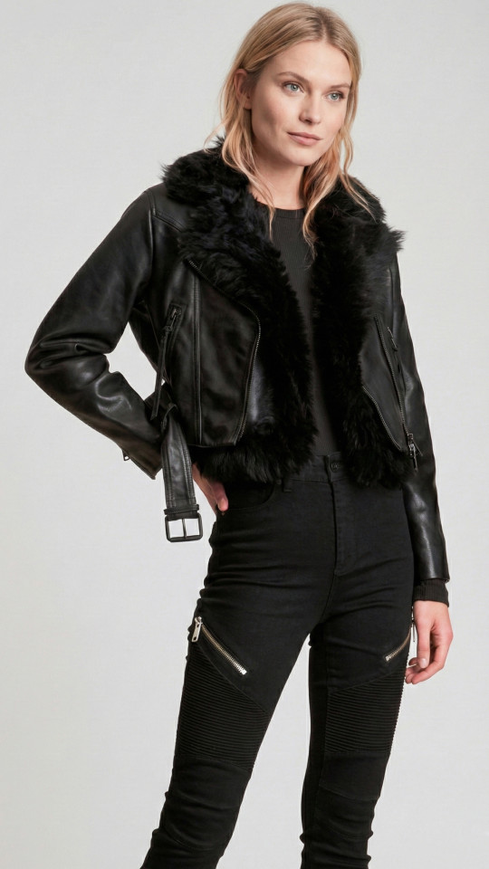 JAYA by Vorteleather — Women's Convertible Leather Jacket