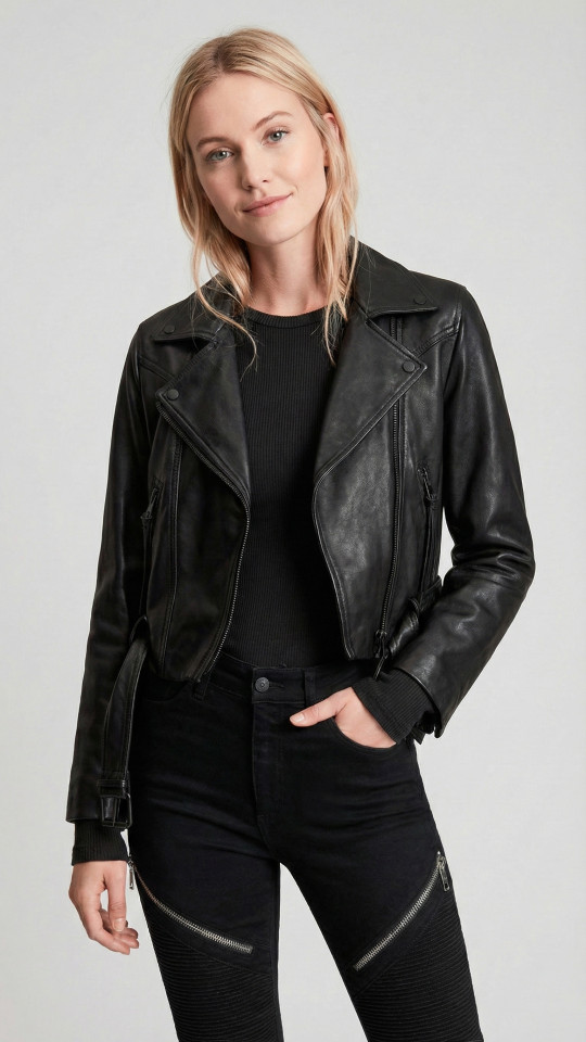 JAYA by Vorteleather — Women's Convertible Leather Jacket