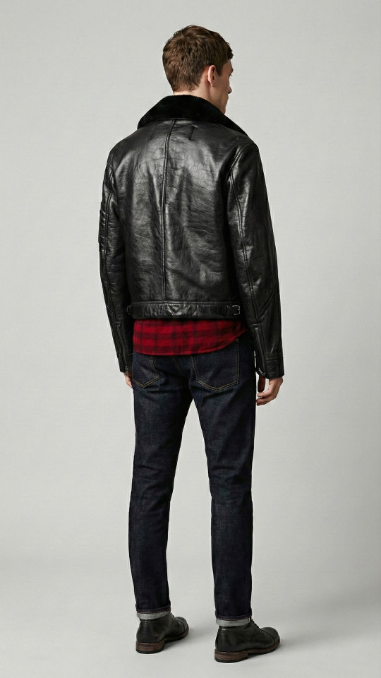 KAMIKADZE by Vorteleather — Men's Leather Jacket