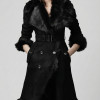 KATANA by Vorteleather — Women's Black Shearling Coat