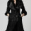 KATANA by Vorteleather — Women's Black Shearling Coat