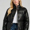 MARILYN by Vorteleather — Women's Leather Puffer Jacket