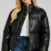 MARILYN by Vorteleather — Women's Leather Puffer Jacket