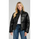 MARILYN by Vorteleather — Women's Leather Puffer Jacket