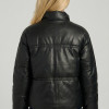 MARILYN by Vorteleather — Women's Leather Puffer Jacket