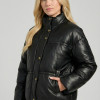MARILYN by Vorteleather — Women's Leather Puffer Jacket