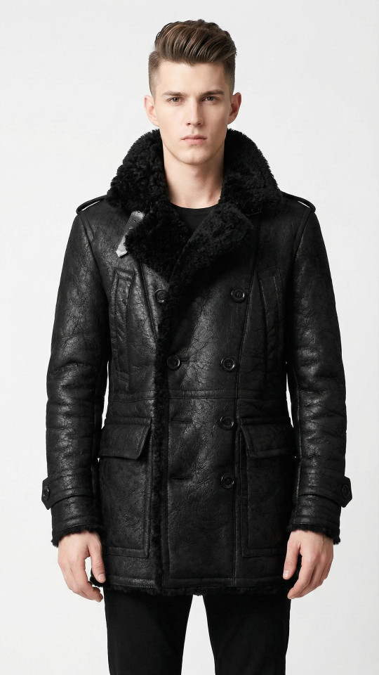 MERCURY «L» by Vorteleather — Men's Shearling Coat