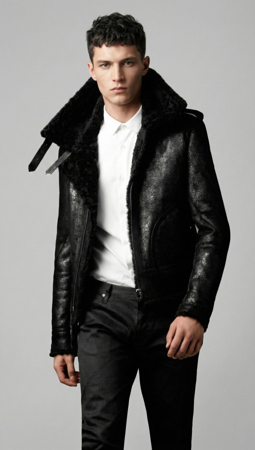 MERCURY by Vorteleather — Men's Shearling Jacket
