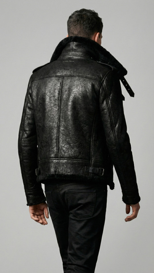 MERCURY by Vorteleather — Men's Shearling Jacket