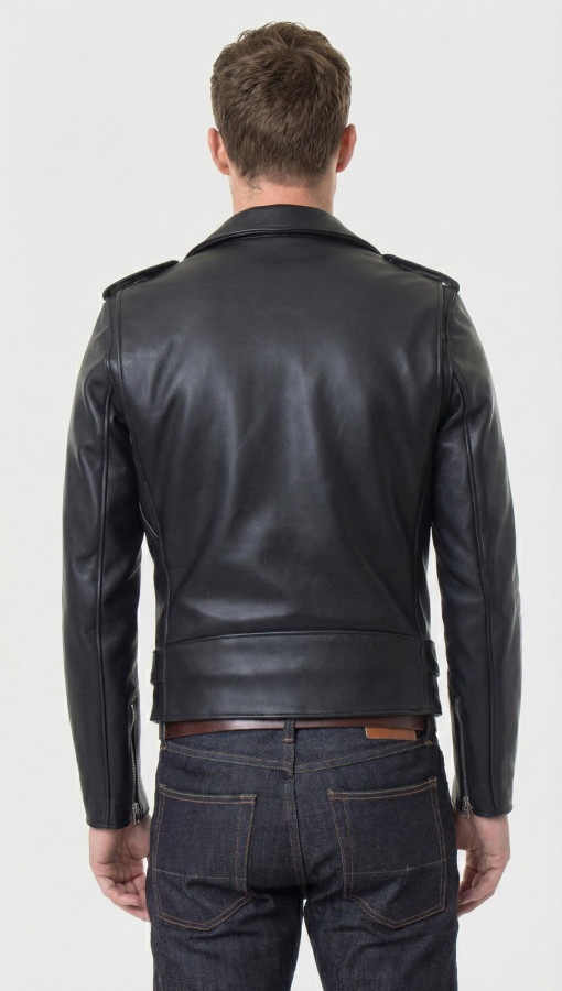 NEGAN L (Longer Version) by Vorteleather — Men's Leather Jacket