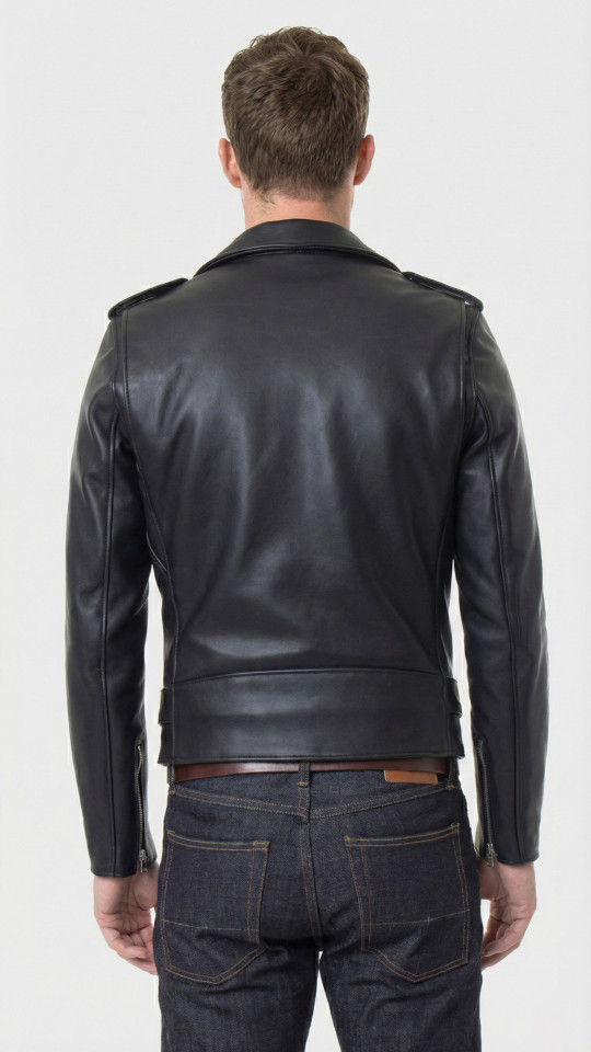 NEGAN L (Longer Version) by Vorteleather — Men's Leather Jacket