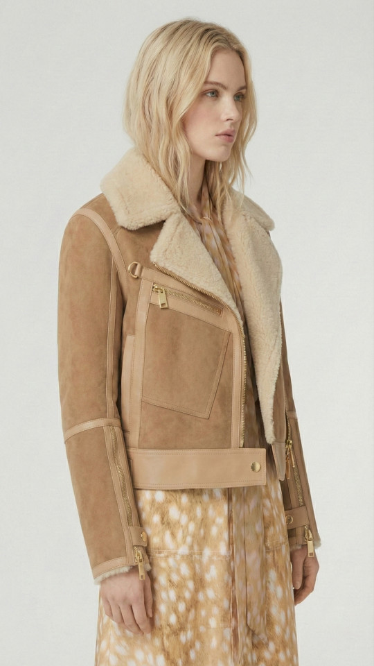 NIKO by Vorteleather — Women's Shearling Jacket