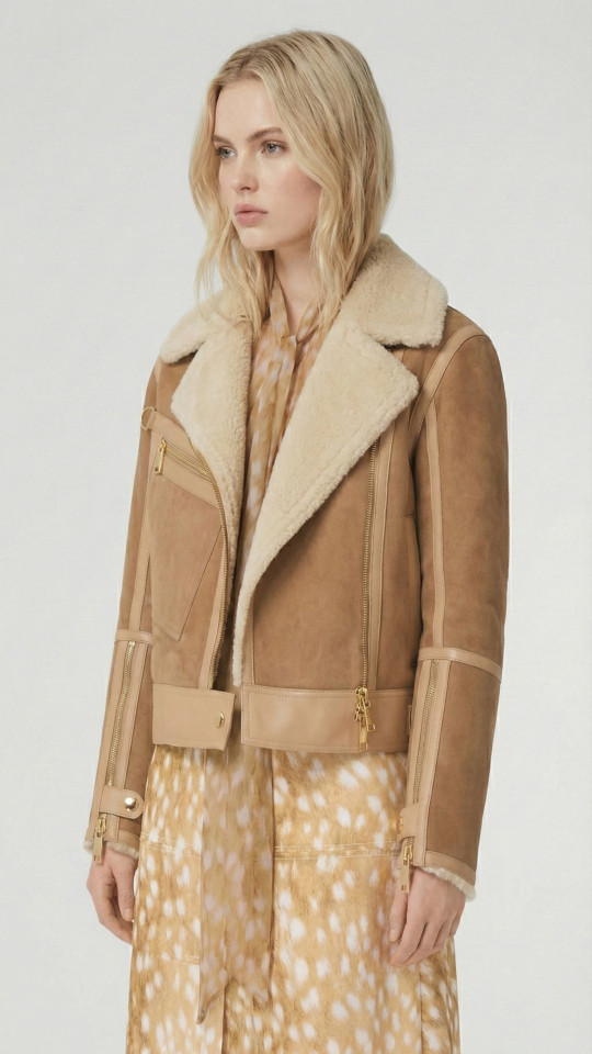 NIKO by Vorteleather — Women's Shearling Jacket