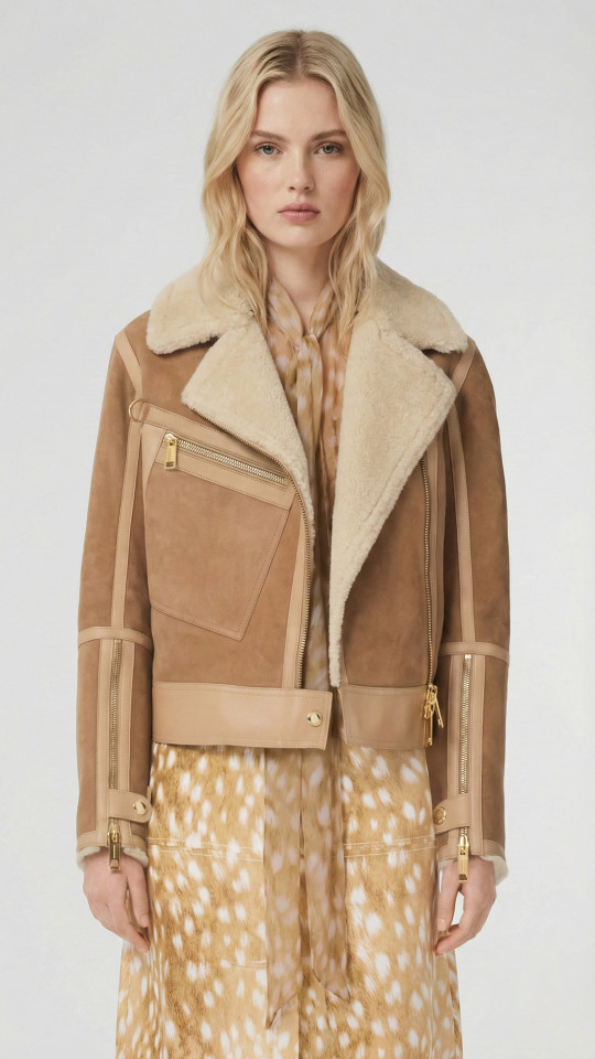NIKO by Vorteleather — Women's Shearling Jacket