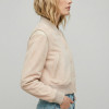 NOVA by Vorteleather — Women's Suede Bomber Jacket